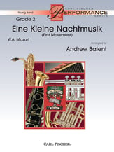 Eine Kleine Nachtmusik Concert Band sheet music cover